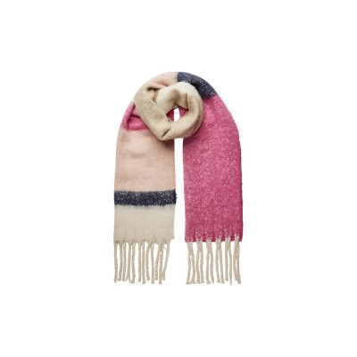 шал,ръкавици,шапки,и,шалове,pieces,bea,bc,long,scarf,beetroot,purple,detail,colour,blocking