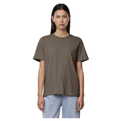 тениска,мъжки,тениски,дамски,тениски,pieces,ria,solid,short,sleeve,t,shirt,brown,(morel)