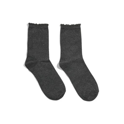 чорапи,дамски,чорапи,pieces,sebby,glitter,socks,grey,(magnet,detail,toned,lurex)