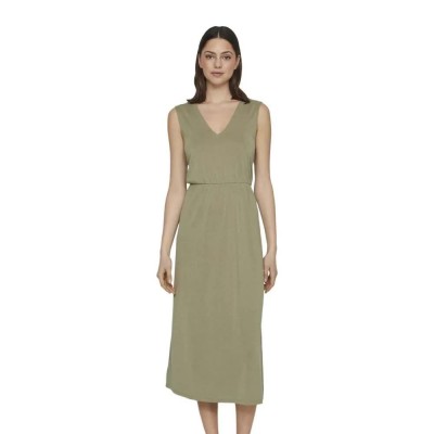рокля,дамски,поли,и,рокли,vila,modala,sleeveless,midi,dress,green,(oil,green)