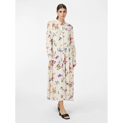 рокля,дамски,поли,и,рокли,yas,asina,long,sleeve,long,dress,multicolor,(whitecap,gray,aop,botanica,print)