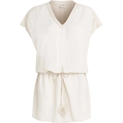 рокля,дамски,поли,и,рокли,protest,cis,sleeveless,short,dress,canvas,off,white,(beige)