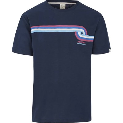 тениска,мъжки,тениски,protest,thebes,short,sleeve,t,shirt,blue,(night,skyblue,navy)