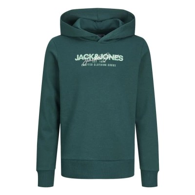суичър,детски,блузи,jack,&,jones,alvis,hoodie,green,(deep,teal)