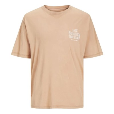 тениска,мъжки,тениски,jack,&,jones,anthony,short,sleeve,t,shirt,beige,(sunburn)