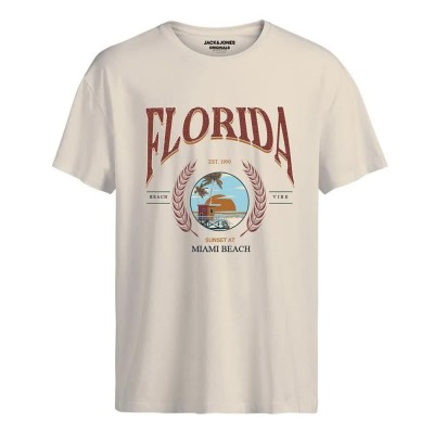 тениска,мъжки,тениски,jack,&,jones,dessert,short,sleeve,t,shirt,buttercream,(beige)