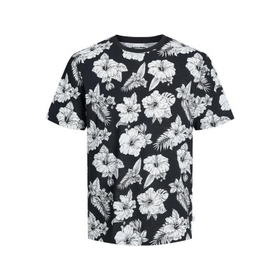 тениска,мъжки,тениски,jack,&,jones,guru,short,sleeve,t,shirt,white,(black)