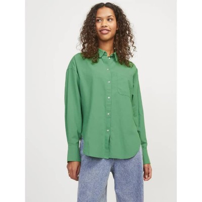 риза,с,дълъг,ръкав,дамски,ризи,jack,&,jones,jamie,jjxx,long,sleeve,shirt,green,(medium,green)