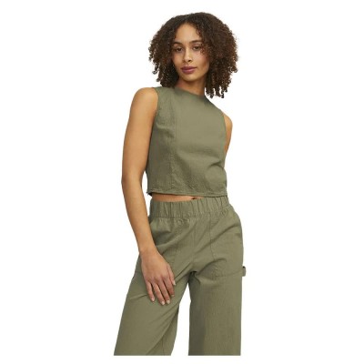 тениска,дамски,тениски,jack,&,jones,kaia,jjxx,sleeveless,t,shirt,green,(aloe)