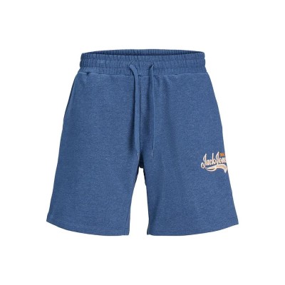 къси,панталони,мъжки,панталони,jack,&,jones,logo,sweat,shorts,ensign,blue,detail,melange,(blue)