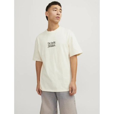 тениска,мъжки,тениски,jack,&,jones,noto,graphic,short,sleeve,t,shirt,buttercream,(beige)