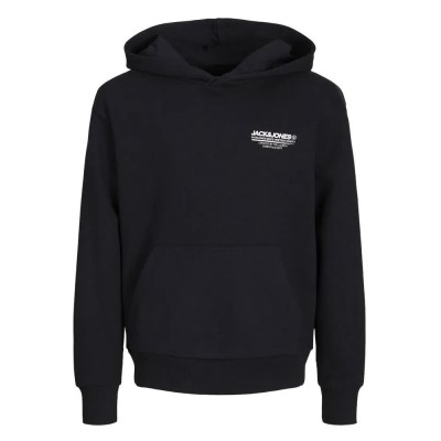 суичър,детски,блузи,jack,&,jones,olive,hoodie,black,print,jack&jones,loose,fit,(black)