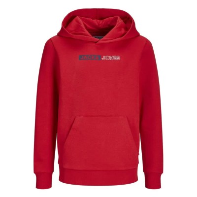 суичър,детски,блузи,jack,&,jones,player,hoodie,true,red,(red)