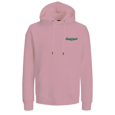 суичър,мъжки,пуловери,jack,&,jones,poppin,hoodie,pink,nectar,(pink)