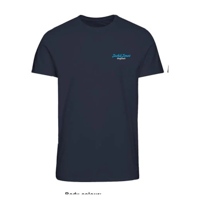 тениска,мъжки,тениски,jack,&,jones,poppin,short,sleeve,t,shirt,blue,(navy,blazer)