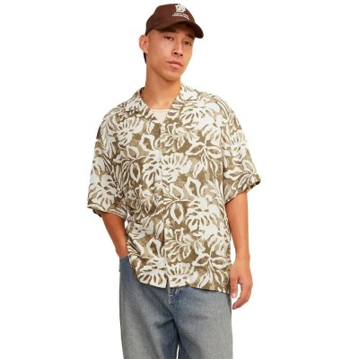 риза,с,къс,ръкав,мъжки,ризи,jack,&,jones,rexton,short,sleeve,shirt,tannin,fit,relaxed,fit,(beige)