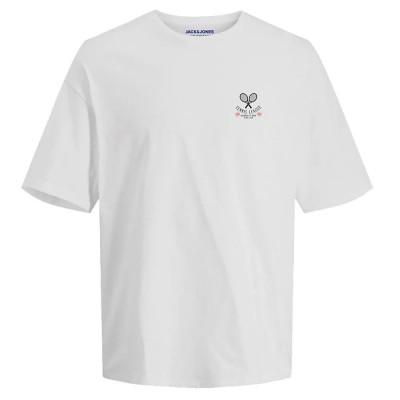 тениска,мъжки,тениски,jack,&,jones,riviera,short,sleeve,t,shirt,white,(cloud,dancer,print,riviera)
