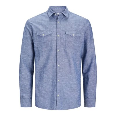 риза,с,дълъг,ръкав,мъжки,ризи,jack,&,jones,sheridan,long,sleeve,shirt,blue,(faded,denim)