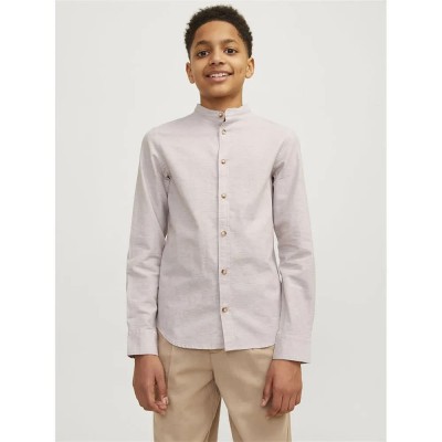 риза,с,дълъг,ръкав,детски,ризи,jack,&,jones,summer,long,sleeve,shirt,crockery,(beige)