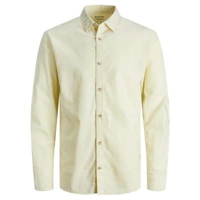 риза,с,дълъг,ръкав,мъжки,ризи,jack,&,jones,summer,long,sleeve,shirt,beige,(french,vanilla)