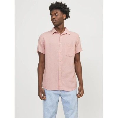 риза,с,къс,ръкав,мъжки,ризи,jack,&,jones,tampa,dobby,short,sleeve,shirt,pink,(pink,nectar)