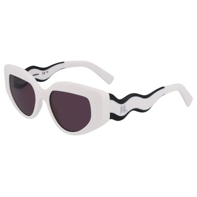 слънчеви,очила,слънчеви,очила,karl,lagerfeld,6144s,woman,sunglasses,matte,white,(clear)