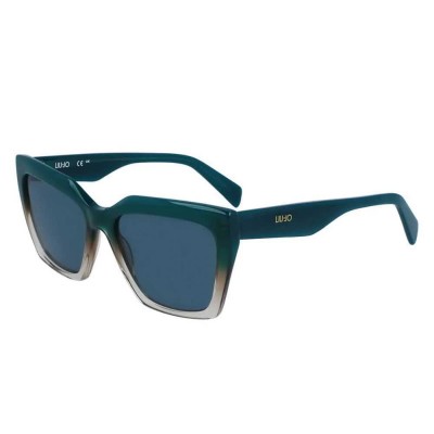 слънчеви,очила,слънчеви,очила,liu·jo,795s,sunglasses,gradient,green,khaki,(green)