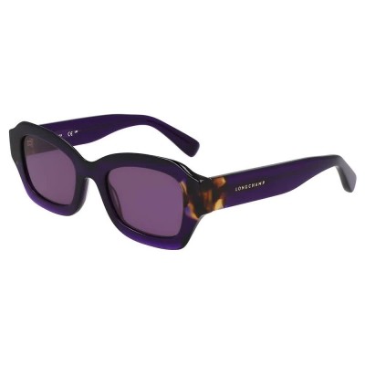 слънчеви,очила,слънчеви,очила,longchamp,749s,woman,sunglasses,purple,havana,(purple)