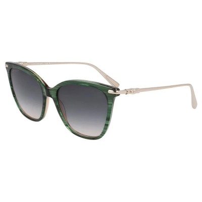 слънчеви,очила,слънчеви,очила,longchamp,757s,woman,sunglasses,green,(striped,green)