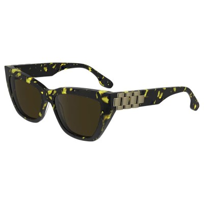 слънчеви,очила,слънчеви,очила,victoria,beckham,668s,woman,sunglasses,black,yellow,havana,(golden)