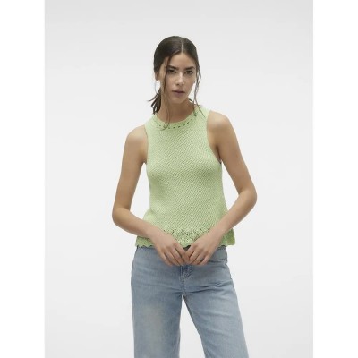 тениска,дамски,тениски,vero,moda,aino,sleeveless,t,shirt,green,(paradise,green)