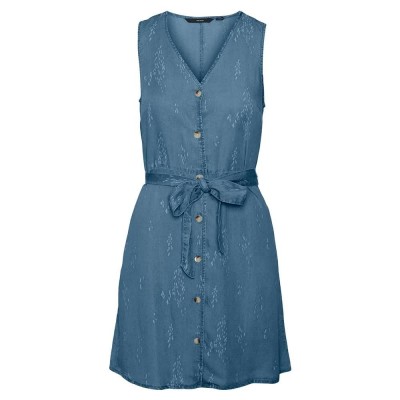 рокля,дамски,поли,и,рокли,vero,moda,viviana,sl,sleeveless,short,dress,blue,(medium,blue,denim)
