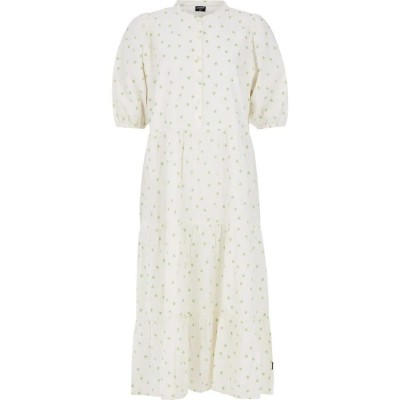 рокля,дамски,поли,и,рокли,protest,daila,short,sleeve,long,dress,canvas,off,white,(white)