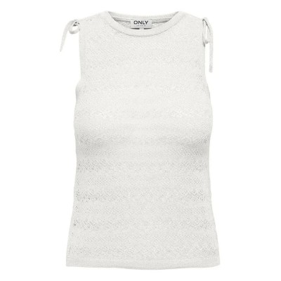 тениска,дамски,тениски,only,aggie,sleeveless,t,shirt,cloud,dancer,detail,dtm,glitter,(white)