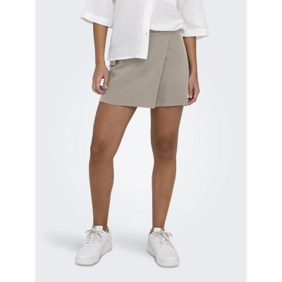 пола,дамски,поли,и,рокли,only,corinna,short,skirt,beige,(string)
