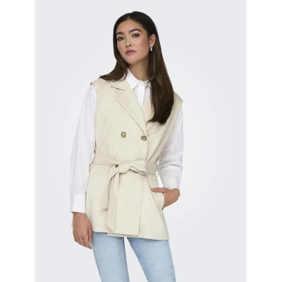 елек,дамски,сака,only,diane,faux,waistcoat,beige,(birch)