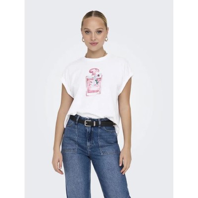 тениска,дамски,тениски,only,doris,life,short,sleeve,t,shirt,white,(bright,white,print,perfume)