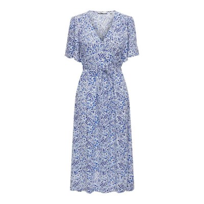 рокля,дамски,поли,и,рокли,only,halia,short,sleeve,midi,dress,blue,(cloud,dancer,aop,pia,paisley)