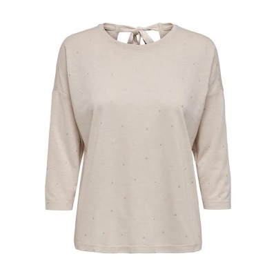тениска,дамски,тениски,only,isabella,long,sleeve,t,shirt,beige,(pumice,stone)