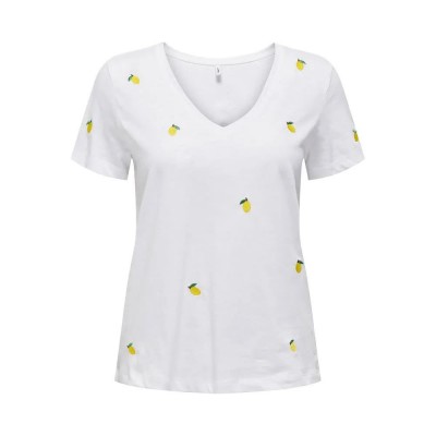 тениска,дамски,тениски,only,ketty,life,short,sleeve,t,shirt,bright,white,aop,lemon,(white)