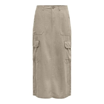 пола,дамски,поли,и,рокли,only,malfy,caro,long,skirt,oxford,tan,(beige)