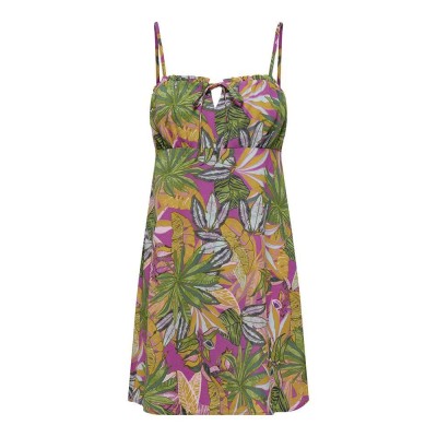 рокля,дамски,поли,и,рокли,only,nova,life,vis,alexa,sleeveless,short,dress,multicolor,(gin,fizz,aop,521,tropical,paradise)
