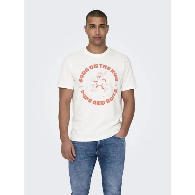тениска,мъжки,тениски,only,&,sons,kim,reg,funny,short,sleeve,t,shirt,cloud,dancer,(white)