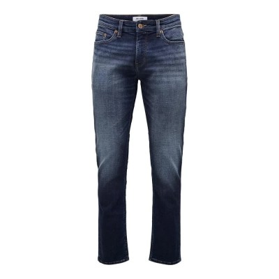 дънки,мъжки,панталони,only,&,sons,weft,jog,mbd,8142,dcc,regular,fit,jeans,dark,blue,denim,(blue)