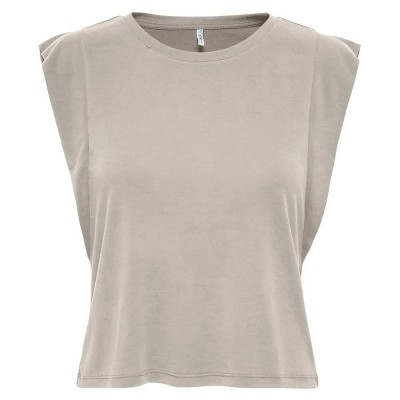 тениска,дамски,тениски,only,free,life,sleeveless,t,shirt,pumice,stone,(beige)