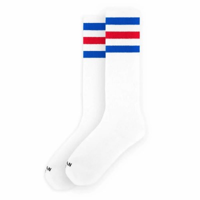 чорапи,мъжки,чорапи,american,socks,american,pride,long,socks,white,blue,red