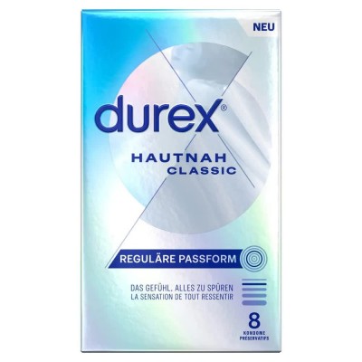 хигиена,тяло,durex,hautnah,classic,condoms,8,units,clear,(transparent)