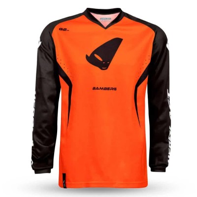 блуза,с,дълъг,ръкав,мъжки,тениски,дамски,тениски,ufo,bamberg,long,sleeve,jersey,orange,(black,orange)