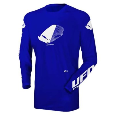 блуза,с,дълъг,ръкав,мъжки,тениски,дамски,тениски,ufo,radial,long,sleeve,jersey,blue,(blue)