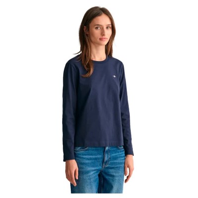 тениска,дамски,тениски,gant,4200748,long,sleeve,t,shirt,blue